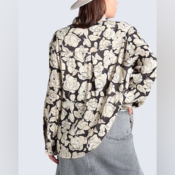 Nanushka Floral Shirt. Oversized fit - Picture 3 of 3